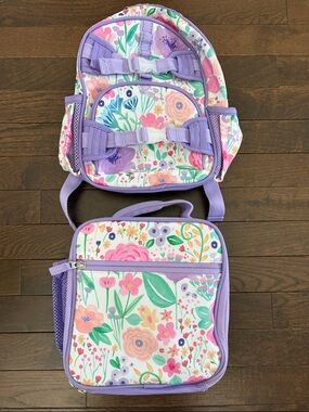Pottery Barn Kids MacKenzie Mini Backpack & Classic Lunch Box Set - No Monogram!